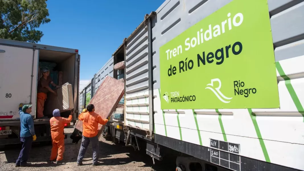 Una iniciativa de la empresa Tren Patagónico y del Ministerio de Obras y Servicios Públicos